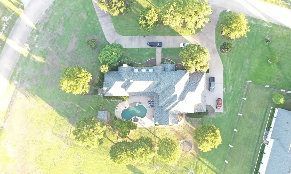 New shingle roof installation on a home in South Houston